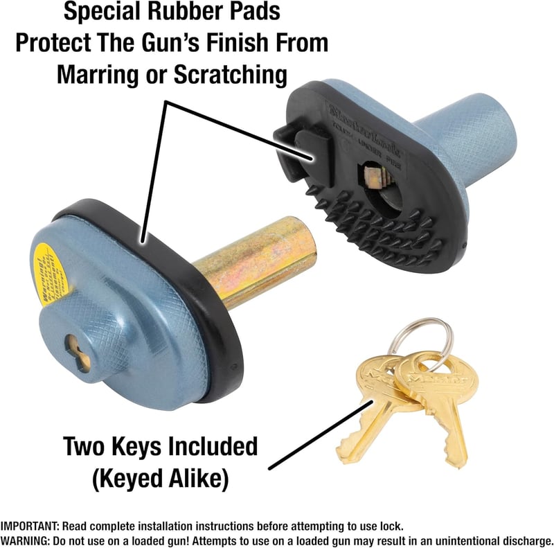 Gun Trigger Lock with Key by Master Lock