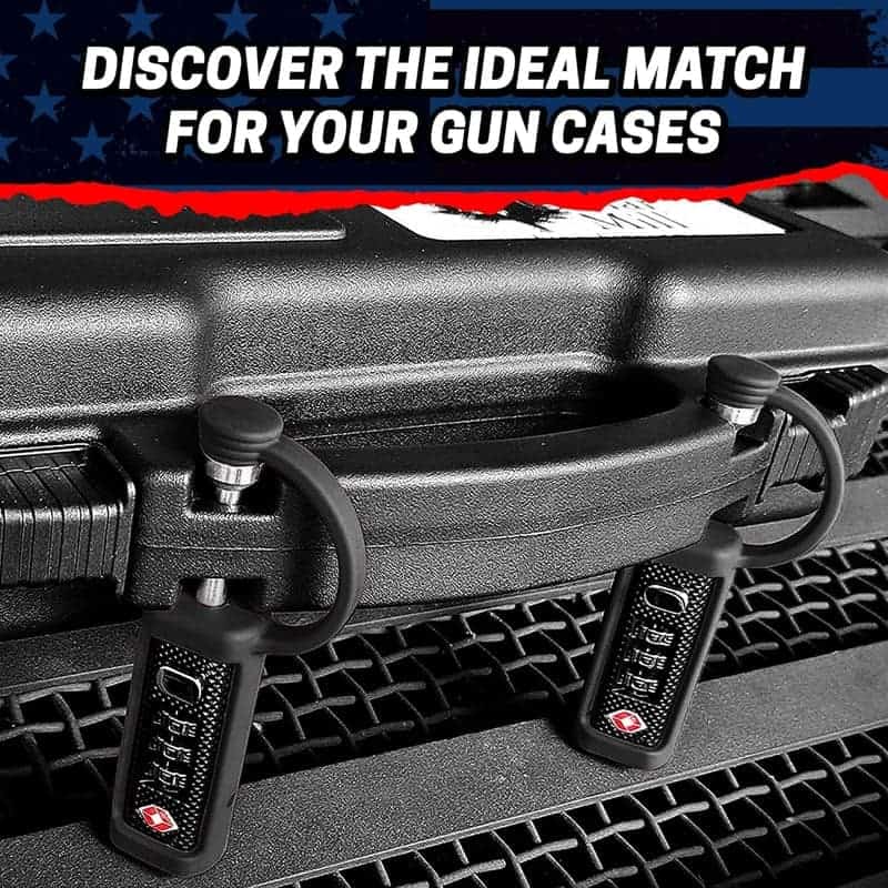 TSA Gun Case Lock - Durable, Child-Safe Security