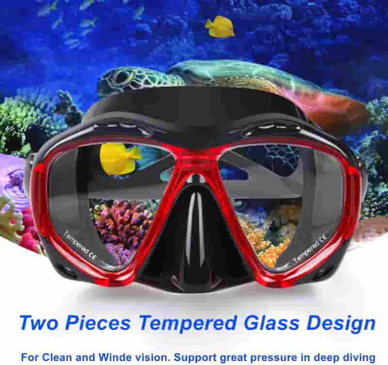 Panoramic HD Dive Mask for Adults & Youth