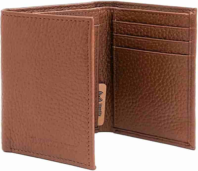 Men's Full Grain Leather RFID Wallet