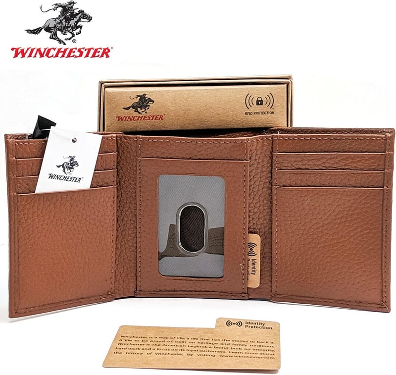 Men's Full Grain Leather RFID Wallet