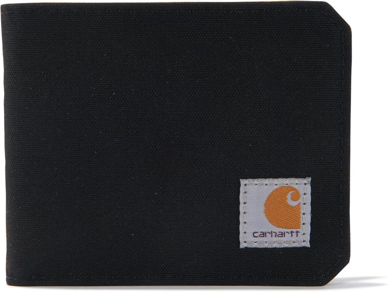 Men's Bifold Wallet - Leather & Canvas Options