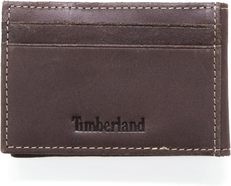 Men's Leather Slim Card Holder Wallet