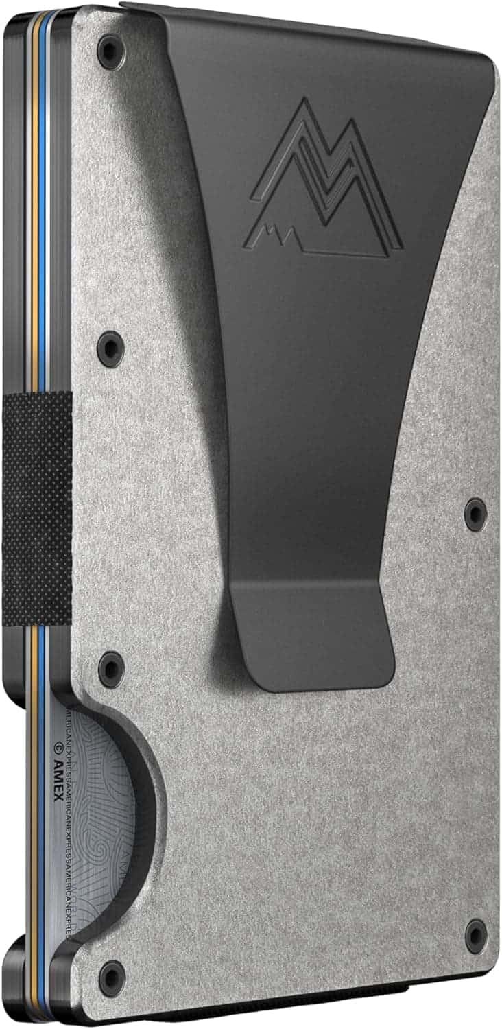 Slim RFID Titanium Wallet – Minimalist Design for Men & Women