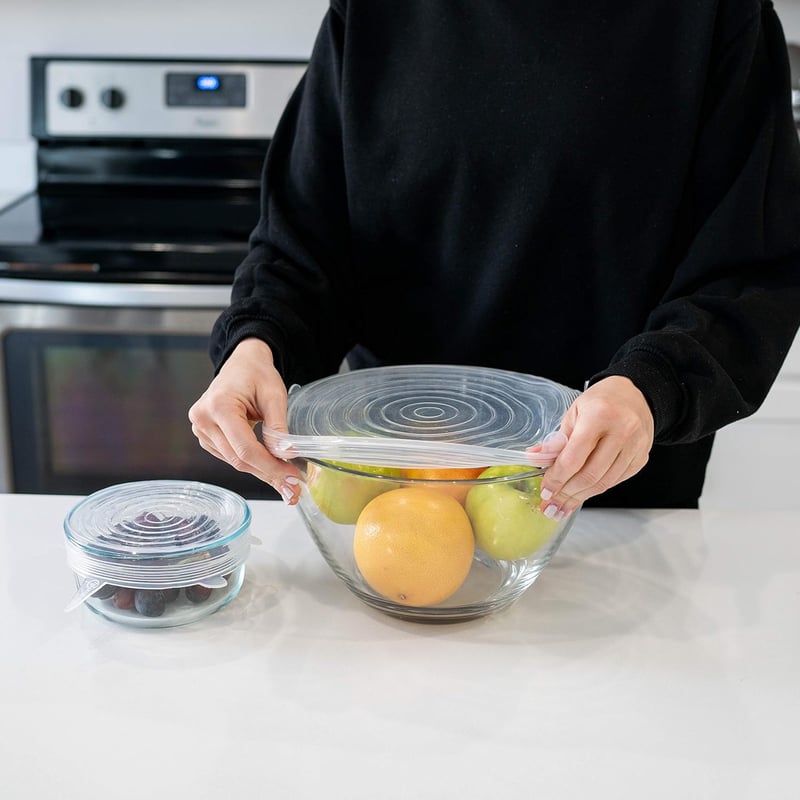 Silicone Stretch Lids Set - 7 Sizes, XL Included