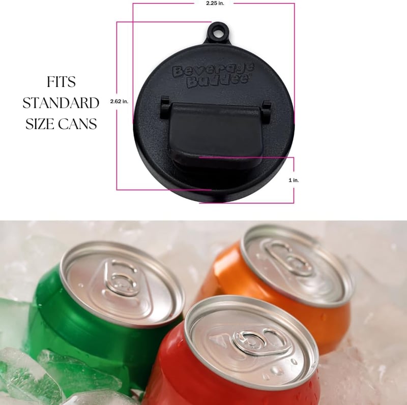 Can Cover - BPA-Free 4-Pack for Soda/Beer Cans