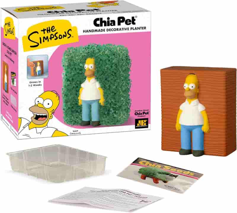 Chia Pet Homer Simpson Planter with Seed Pack