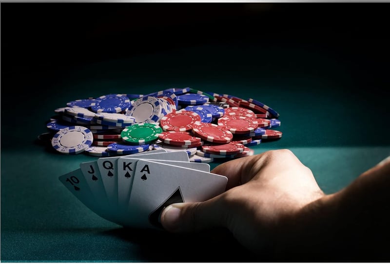 Texas Hold'em Poker Chip Set, 500 Claytec Chips & Case