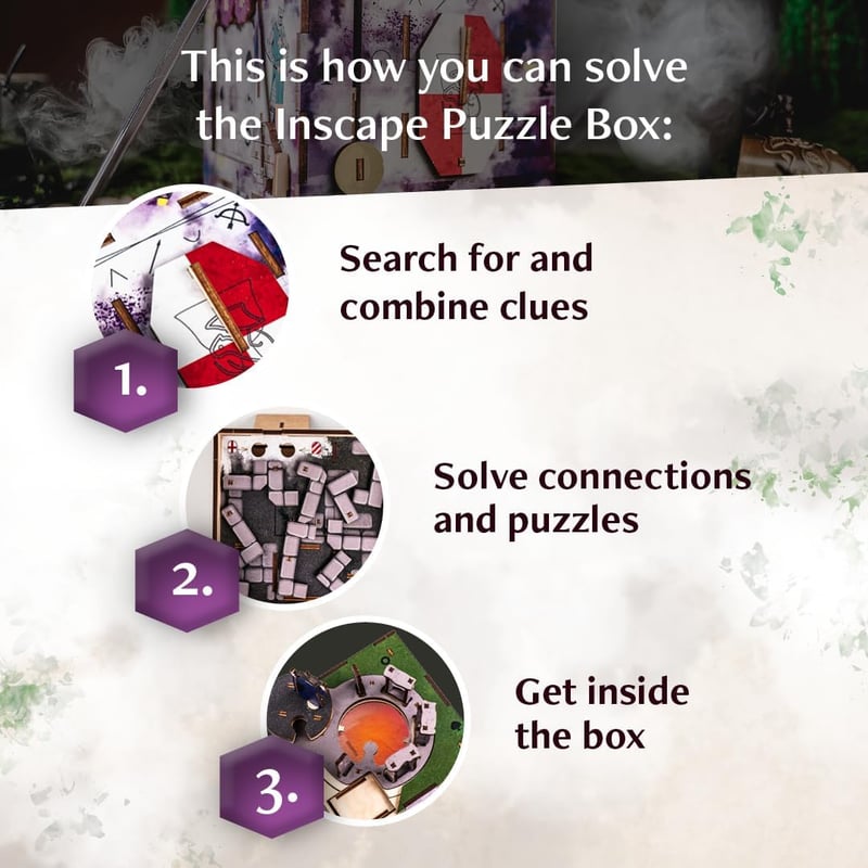 Stonehenge Puzzle Box for Adults - Interactive Brain Teaser