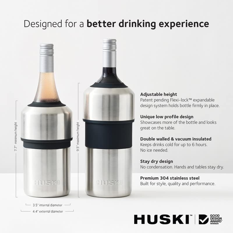Wine Chiller with Award-Winning Iceless Design