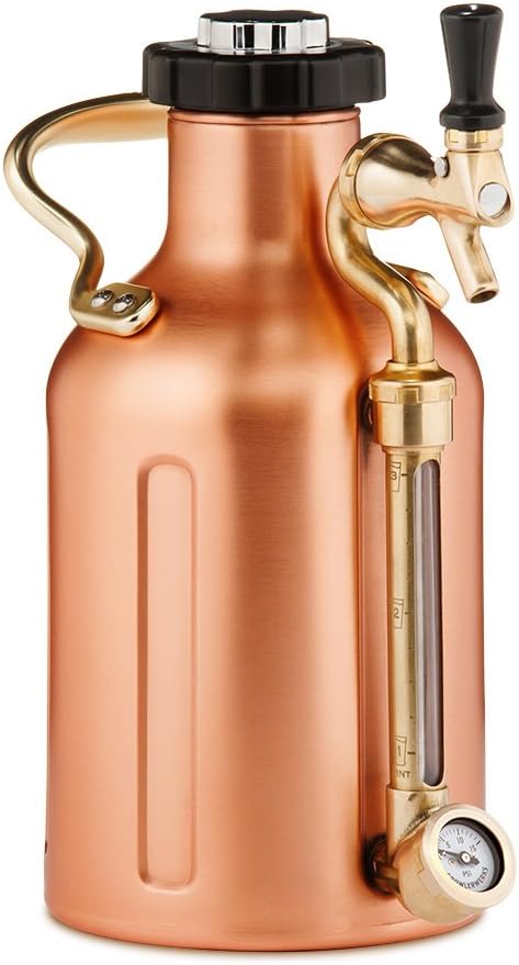 Beer Lover's Copper Growler, 64 oz