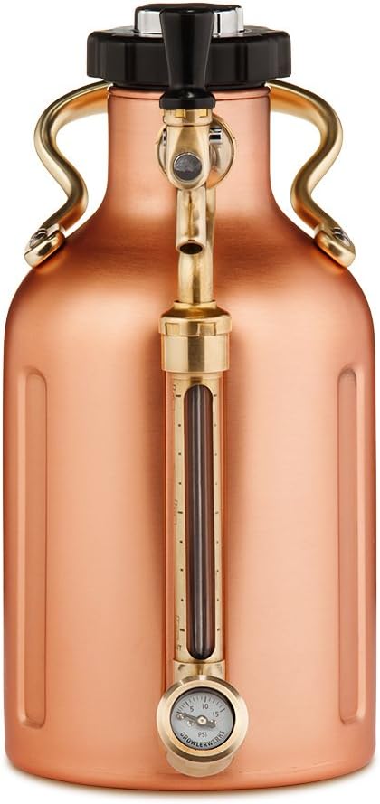 Beer Lover's Copper Growler, 64 oz