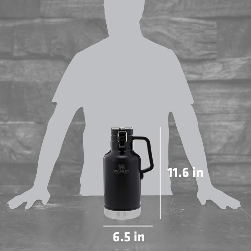Classic 64 OZ Easy-Pour Growler