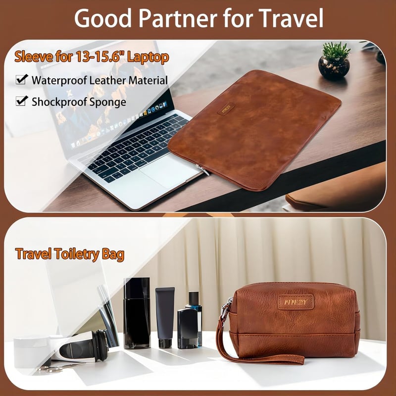 Convertible Travel Garment Duffel Bag for Men, 3-in-1 Weekender