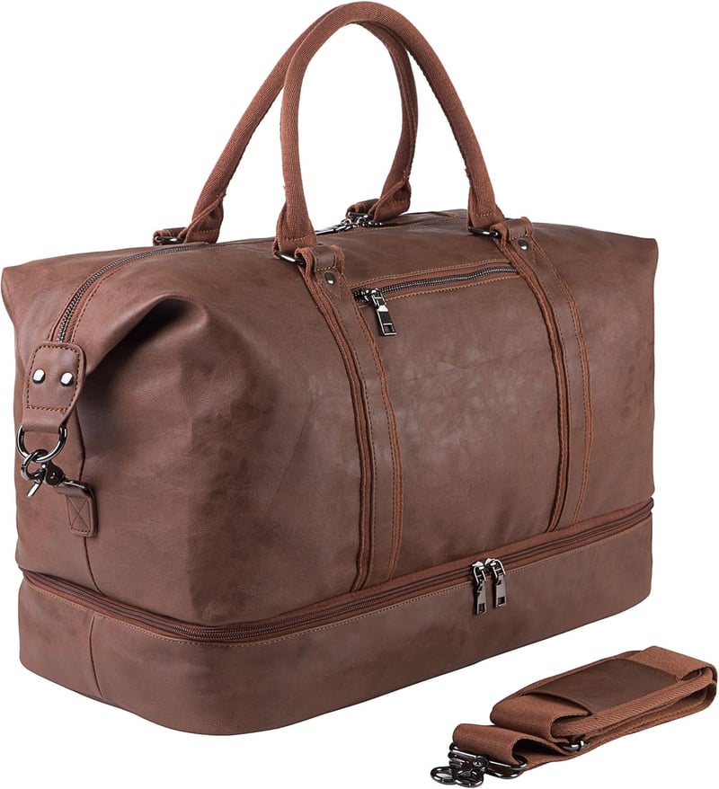 Weekender Travel Bag with Shoe Compartment