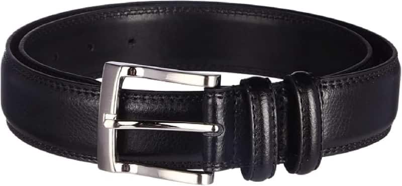 Men's Pebble Grain Leather Belt - 32mm