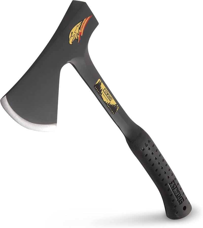 Special Edition Camper's Axe, Forged Steel with Shock Grip, 16