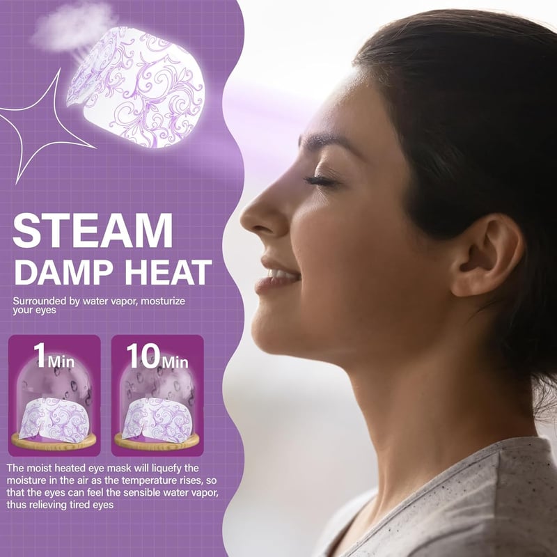 Travel Essentials: Soothing Steam Eye Masks (16 Pack)