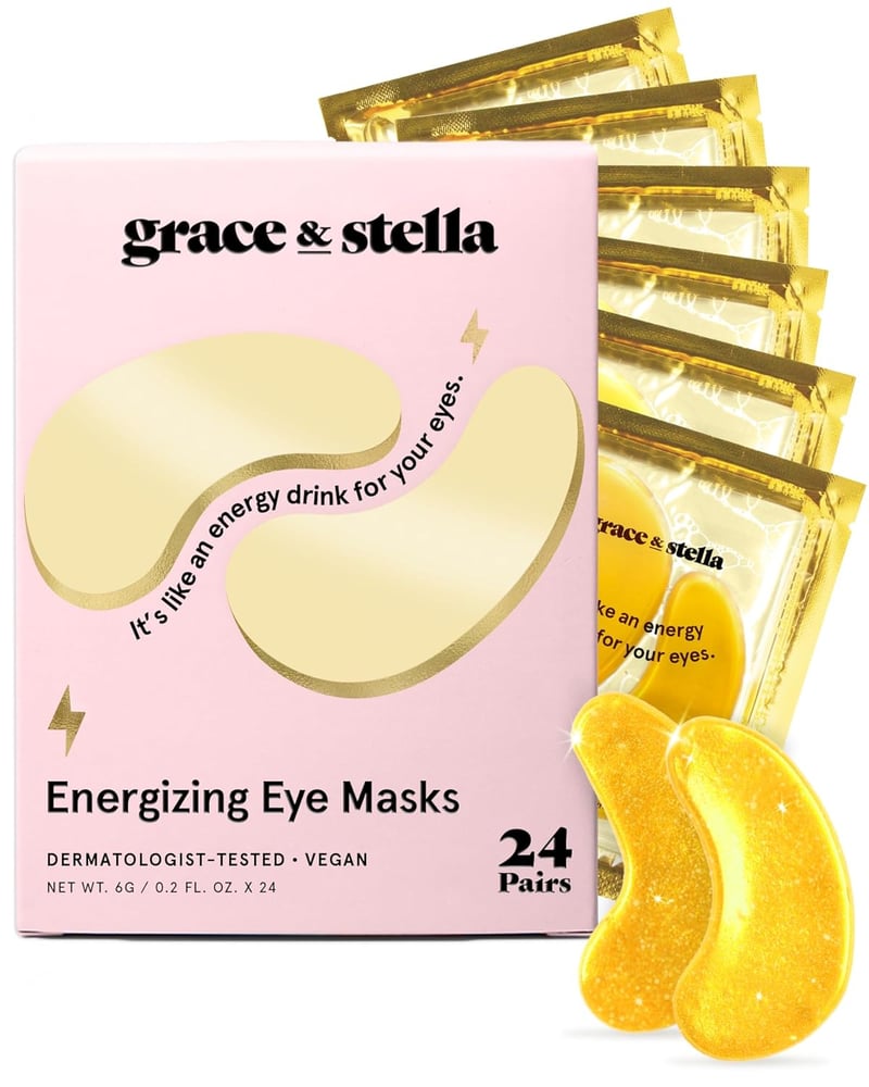 Birthday Gift Gel Eye Patches for Women, 24 Vegan Pairs