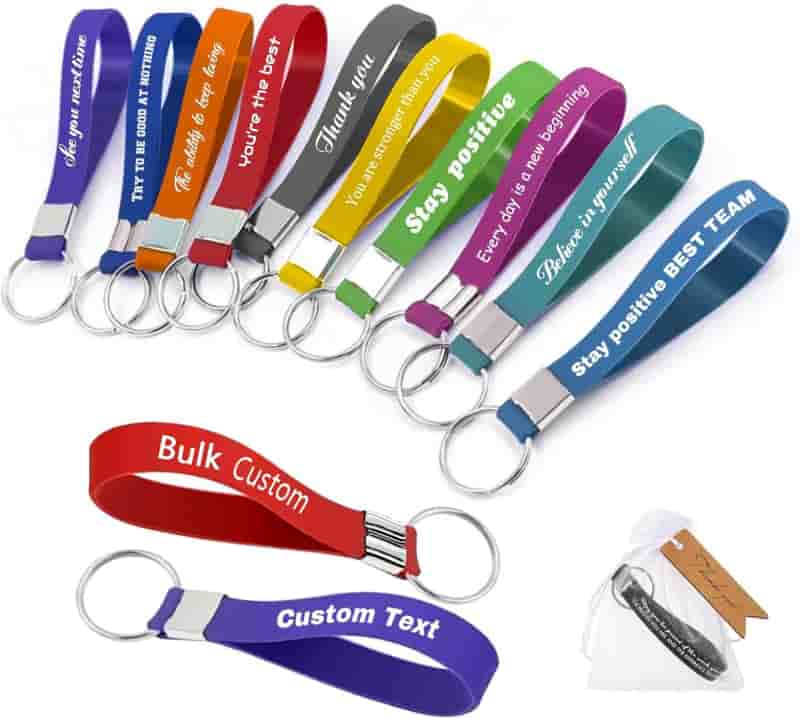 Custom Silicone Keychains for Events