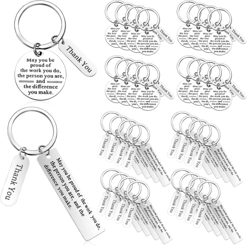 Employee Appreciation Keychain Set