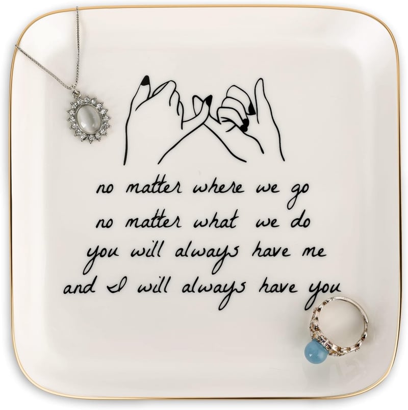 Friendship Ceramic Ring Dish – Gifts for Women Going Away