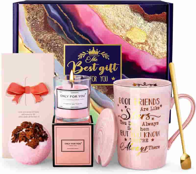 Birthday Coffee Mug Set for Best Friends