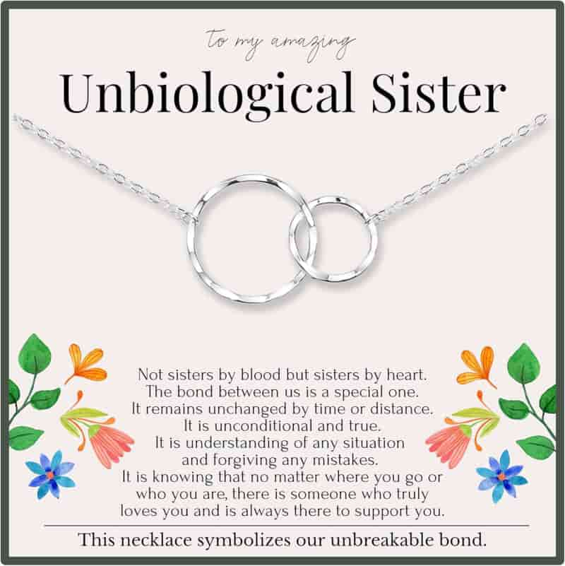 Friendship Necklace for Women - 14k Gold Plated Silver
