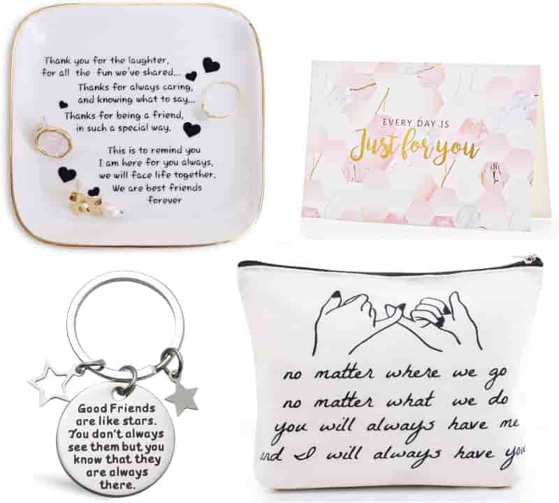 Friendship Gift Basket for Women – Unique Birthday for Best Friend