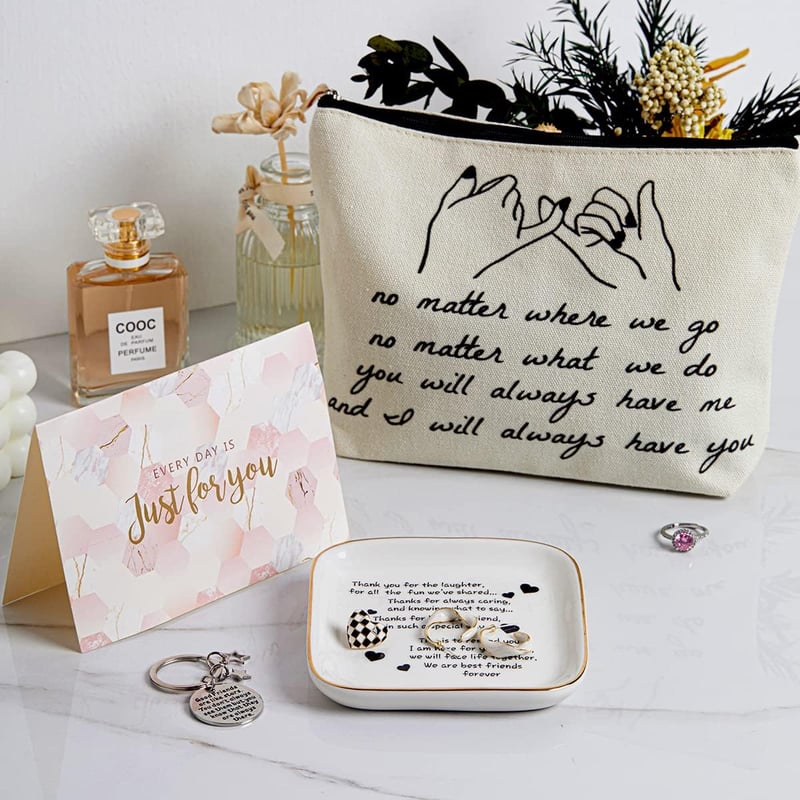 Friendship Gift Basket for Women – Unique Birthday for Best Friend