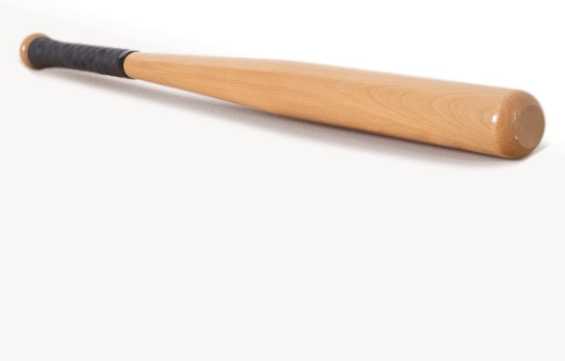 Classic Wooden Baseball Bat for Training & Home Defense