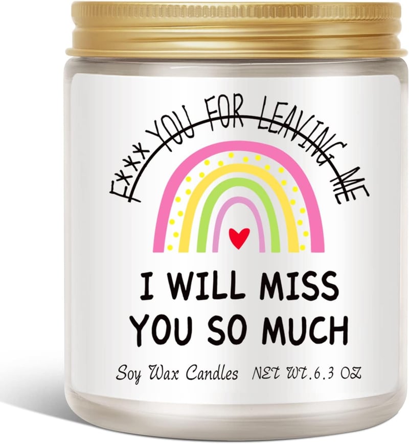 Farewell Lavender Candle – Goodbye Gift for Women Coworkers