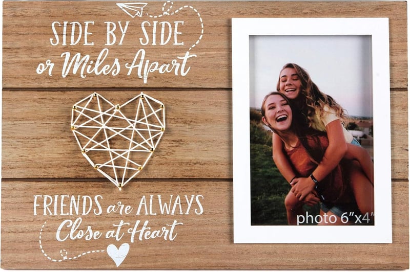 Friendship Picture Frame - Bestie Gift for Women, 6x4 Inches