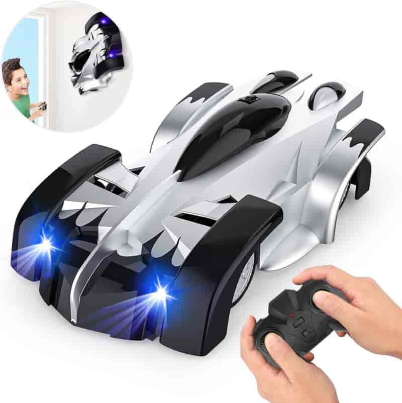 Kids' Rechargeable RC Stunt Car with Headlight