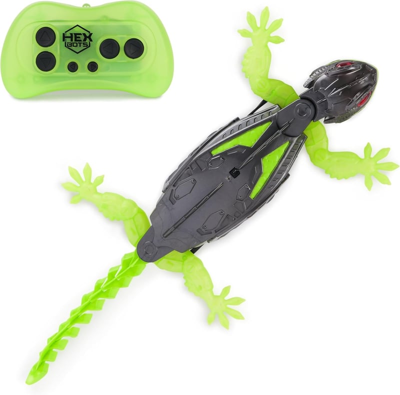 Remote Control Wall-Climbing Gecko Toy for Kids