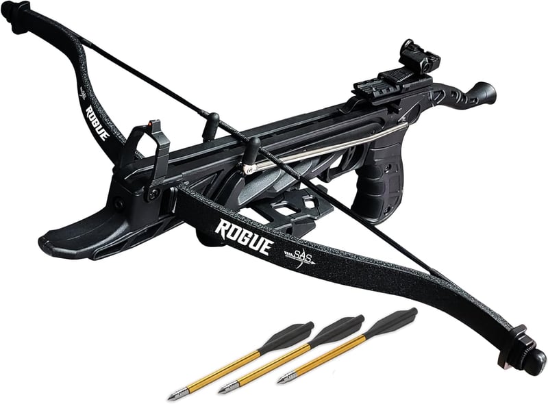 80 lb Self-Cocking Pistol Crossbow