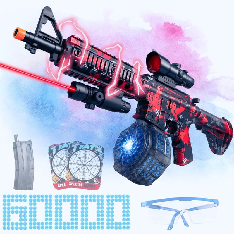 Electric Gel Ball Blaster with Drum, Automatic & Manual