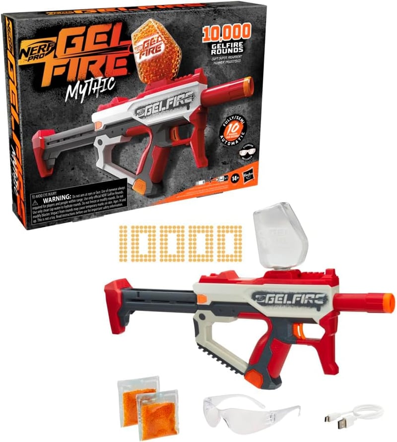 Nerf Pro Gelfire Blaster Set for Ages 14+