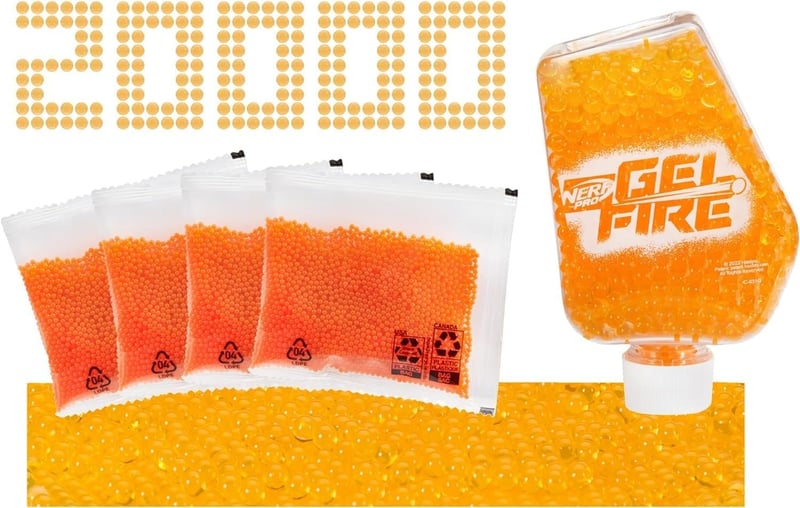Nerf Gelfire Refill Blaster, 800-Round Hopper, Ages 14+