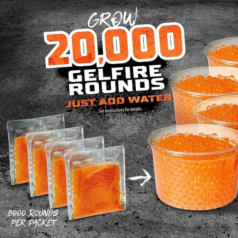 Nerf Gelfire Refill Blaster, 800-Round Hopper, Ages 14+