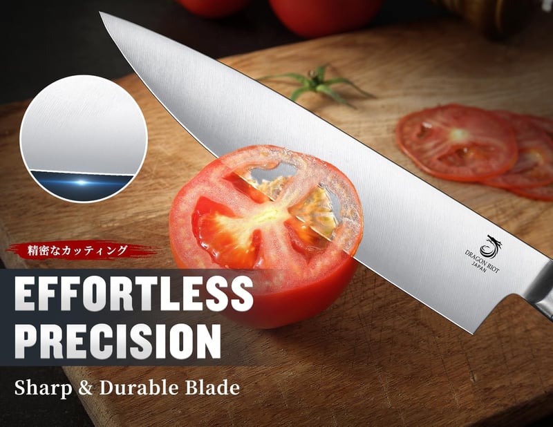 Housewarming Knife Set: 14-Piece Stainless Steel with Block