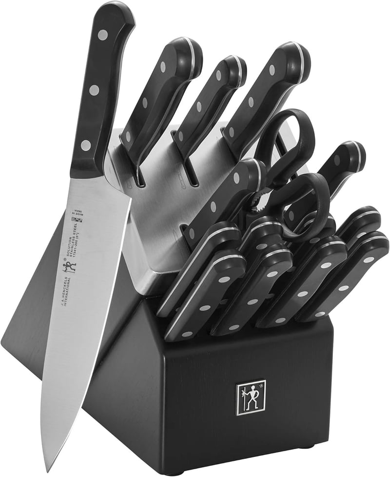 Razor-Sharp Self Sharpening 16-Piece Knife Block Set