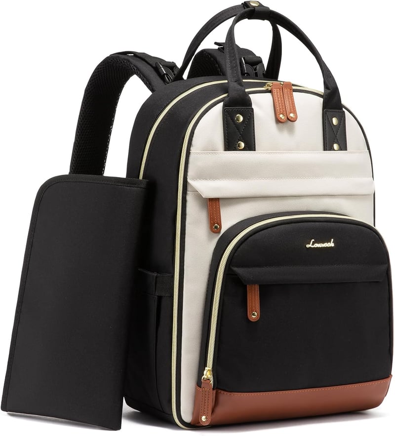 Diaper Bag Backpack with Changing Pad, Waterproof, for Parents