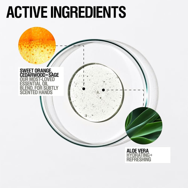 Invigorate Hand Wash: Sweet Orange & Cedarwood (500mL)