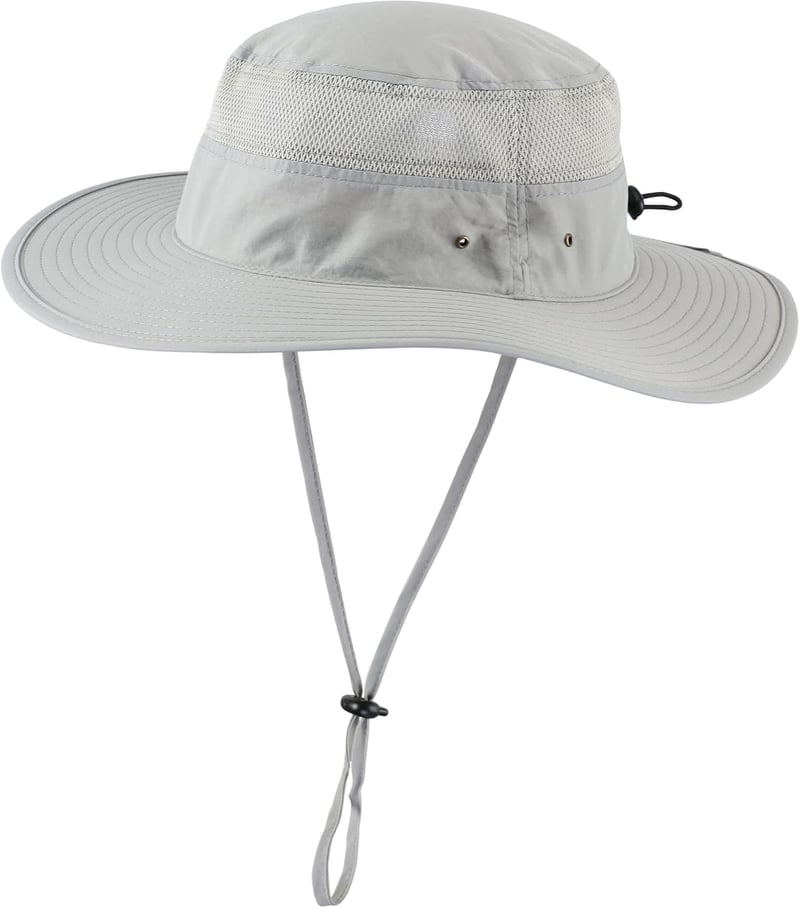 Men's UPF 50+ Wide Brim Sun Hat for Outdoor Activities