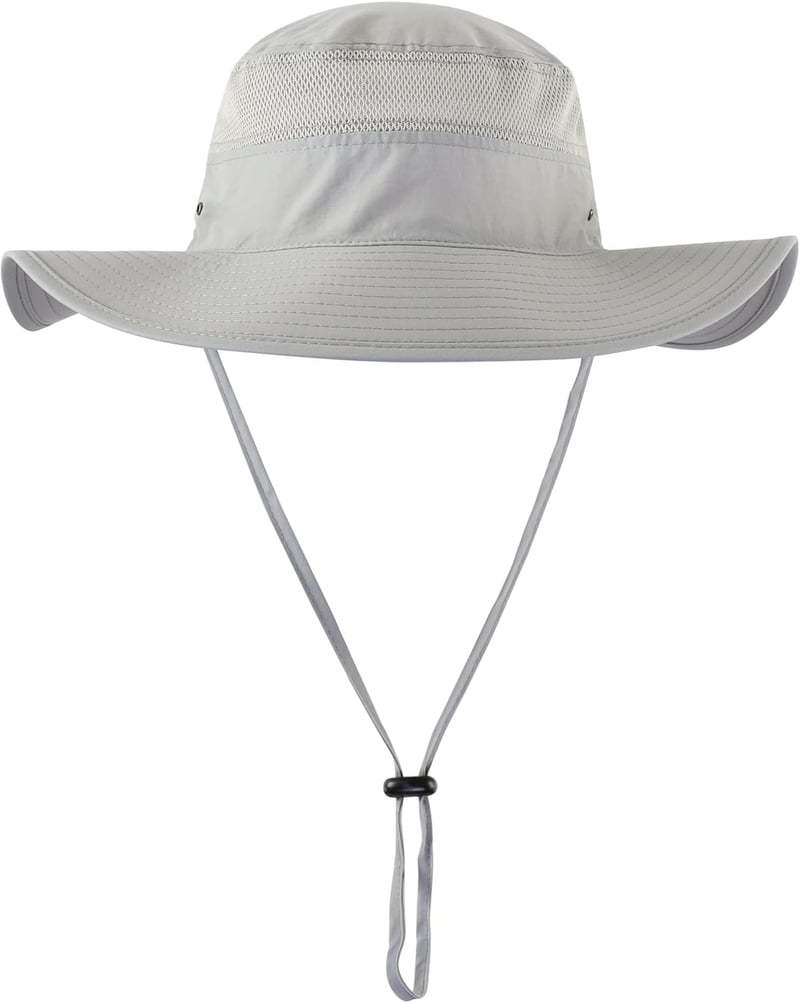 Men's UPF 50+ Wide Brim Sun Hat for Outdoor Activities