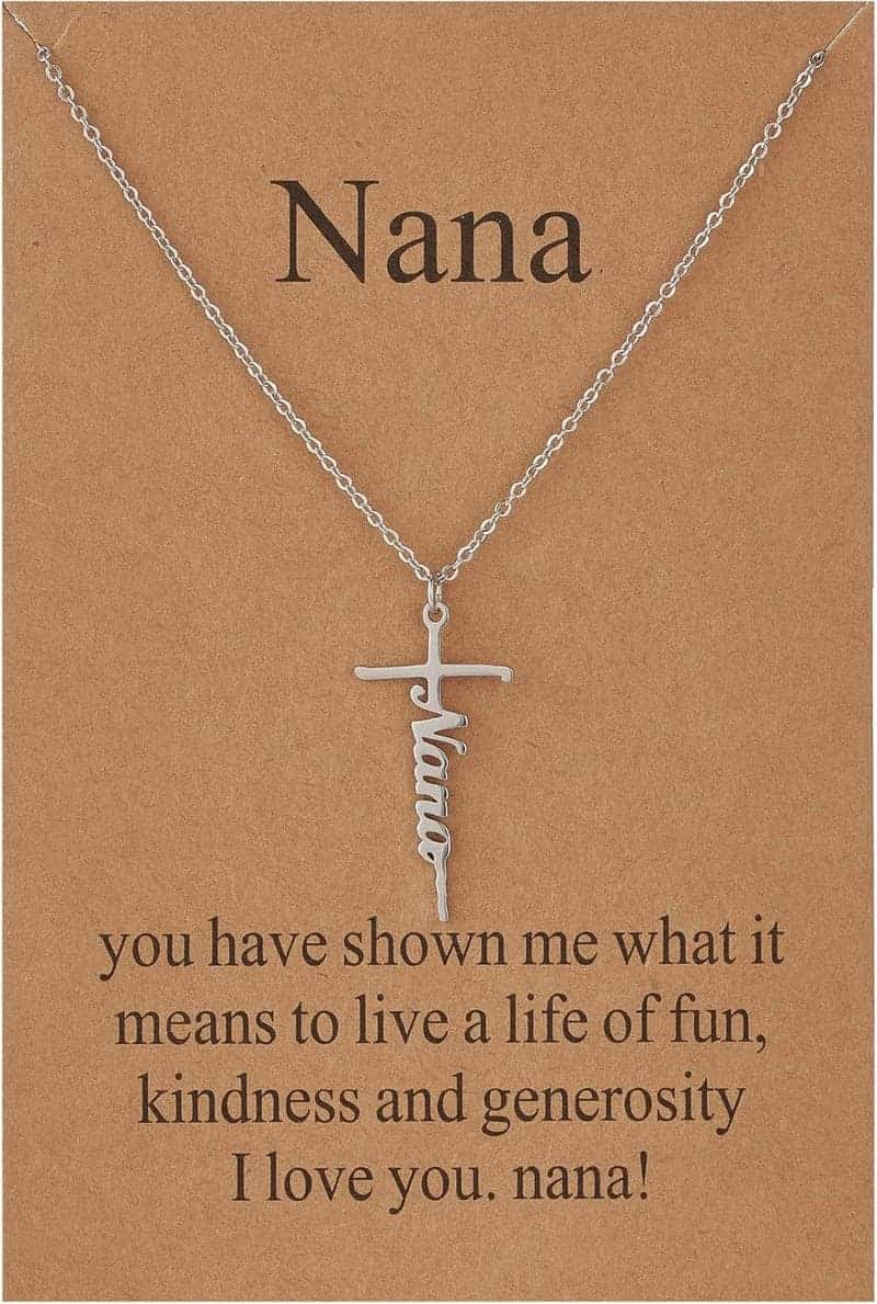 Mother's Day Faith Cross Necklace for Women