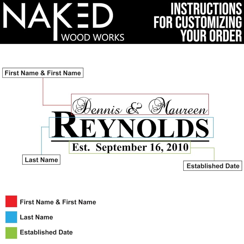 Personalized Cutting Board - Anniversary & Wedding Gift for Couples