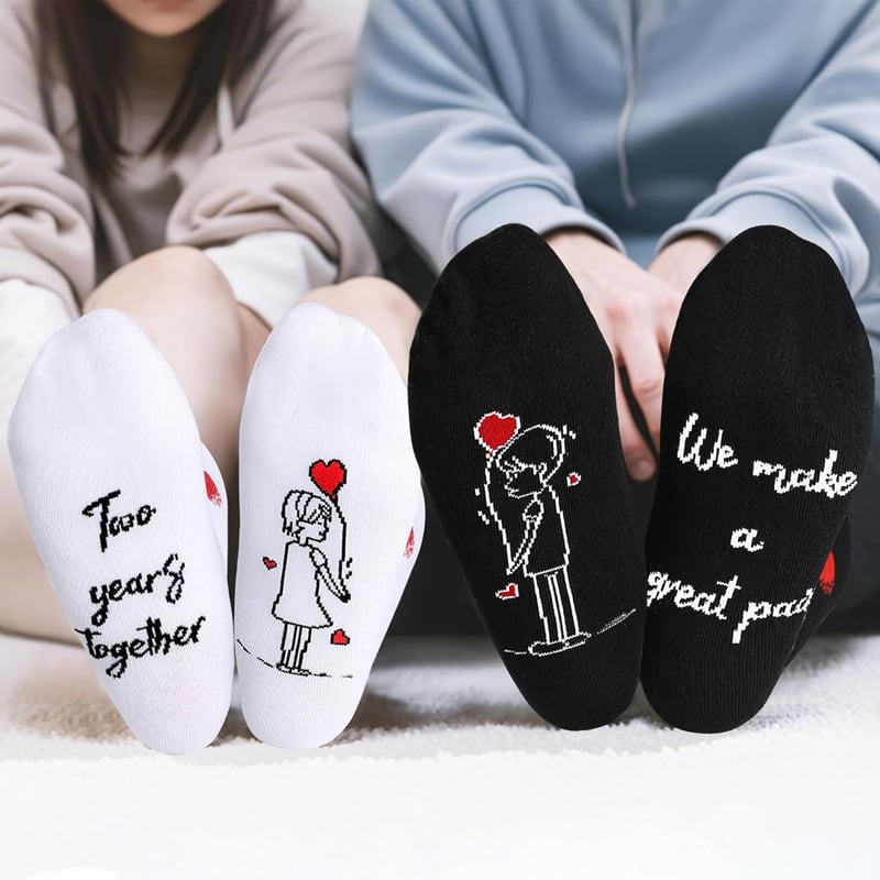 Anniversary Socks for Couples