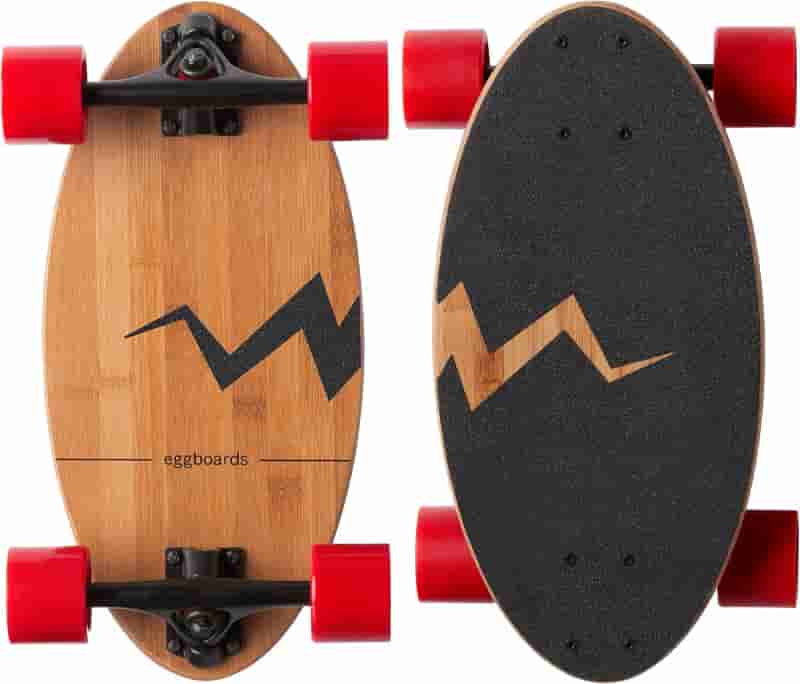Portable Bamboo Cruiser Skateboard for Adults - Smooth Ride
